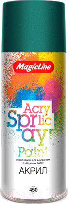 Изображение товара Краска Magicline RAL 6026 / 300 (265г, темно-зеленый)