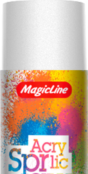 Изображение товара Краска Magicline RAL 9016 / 420 (265г, белый матовый)