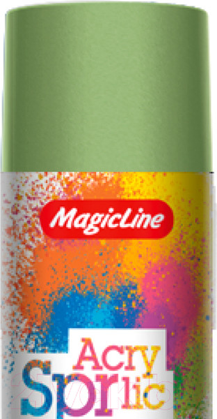 Изображение товара Краска Magicline RAL 6011 / 250 (265г, оливковый)