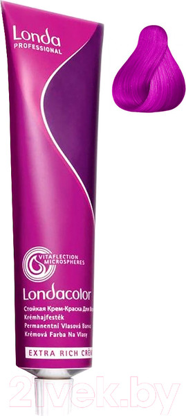 Изображение товара Крем-краска для волос Londa Professional Londacolor Стойкая Permanent 0/65 (фиолетово-красный микстон)