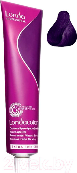 Изображение товара Крем-краска для волос Londa Professional Londacolor Стойкая Permanent 0/66 (интенсивный фиолетовый микстон)