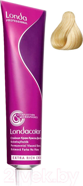 Изображение товара Крем-краска для волос Londa Professional Londacolor Стойкая Permanent 10/38 (яркий блонд золотисто-жемчужный)
