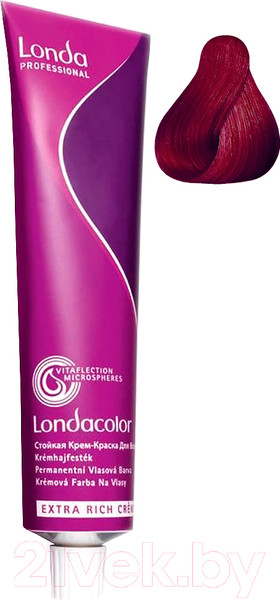 Изображение товара Крем-краска для волос Londa Professional Londacolor Стойкая Permanent 6/46 (темный блонд медно-фиолетовый)