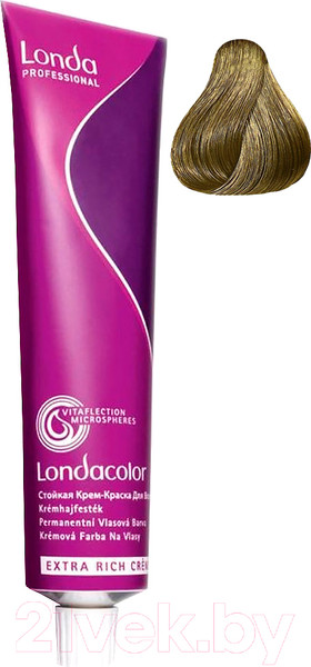 Изображение товара Крем-краска для волос Londa Professional Londacolor Стойкая Permanent 7/38 (блонд золотисто-жемчужный)