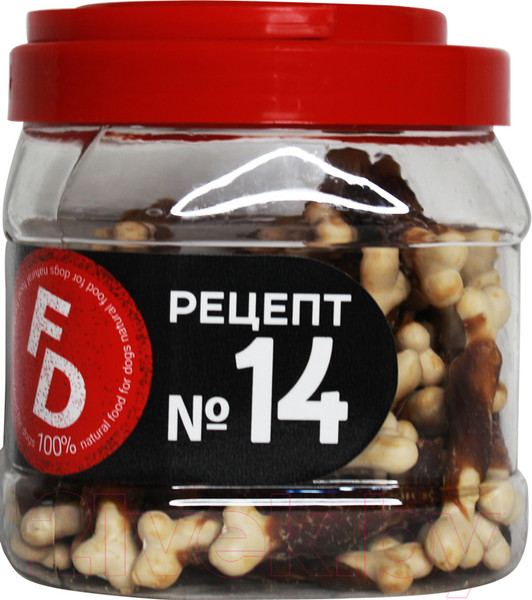 Изображение товара Лакомство для собак For Dogs Мясо утки на кальциевой косточке / TUZ502 (500г)