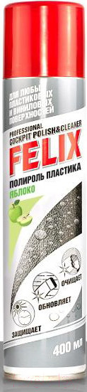 Изображение товара Полироль для пластика FELIX 411040134 (400мл)