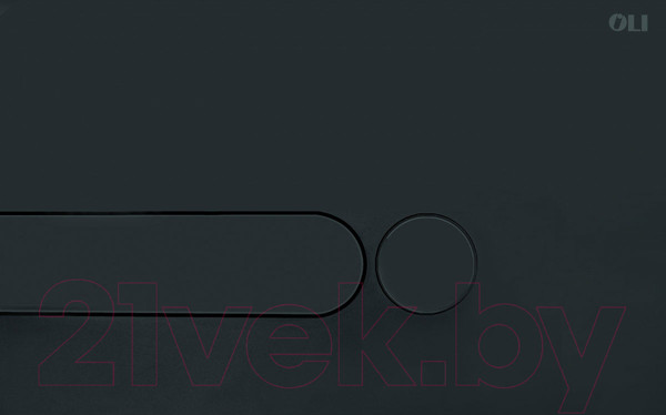 Изображение товара Кнопка для инсталляции Oliveira & Irmao Iplate 670005 (черный)