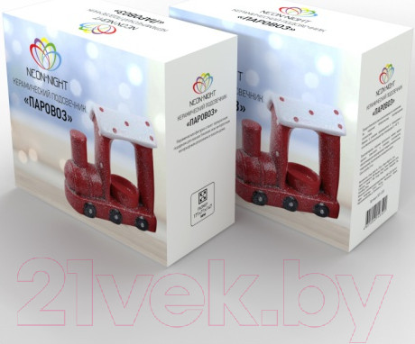 Изображение товара Подсвечник Neon-Night Паровоз 501-070