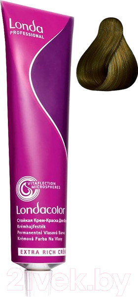 Изображение товара Крем-краска для волос Londa Professional Londacolor Стойкая Permanent 7/71 (блонд коричнево-пепельный)