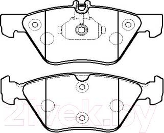 Изображение товара Тормозные колодки HSB HP9560