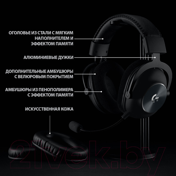 Изображение товара Наушники-гарнитура Logitech G PRO X
