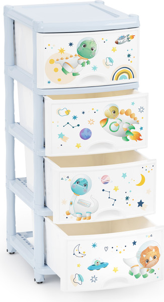 Изображение товара Комод пластиковый Альтернатива Для мальчиков / М1243