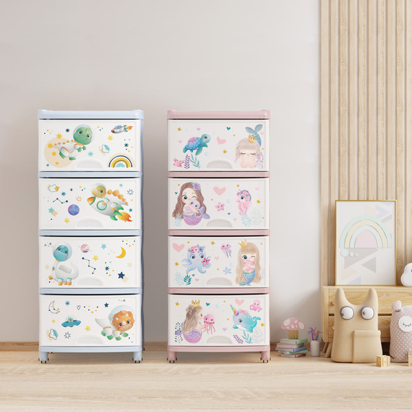 Изображение товара Комод пластиковый Альтернатива Для мальчиков / М1243