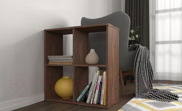 Изображение товара Стеллаж Polini Kids Home Smart Кубический 4 секции (винтаж)