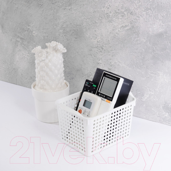 Изображение товара Корзина Violet Лофт / 646006 (13л, белый)