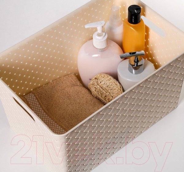 Изображение товара Корзина Violet Береста / 523126 (14л, слоновая кость)