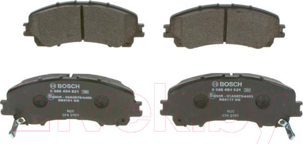 Изображение товара Тормозные колодки Bosch 0986494821