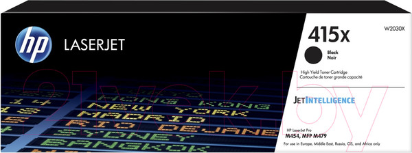 Изображение товара Тонер-картридж HP 415X (W2030X)
