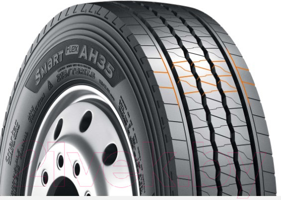 Изображение товара Грузовая шина Hankook AH35 265/70R19.5 140/138M нс14 Рулевая M+S
