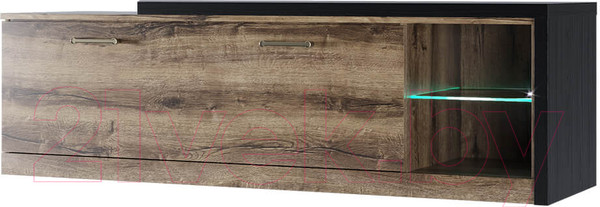 Изображение товара Тумба Anrex Jagger RTV 1S2NT (дуб монастырский/черный)