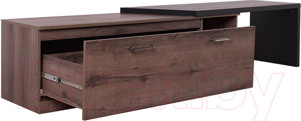 Изображение товара Тумба Anrex Jagger RTV 1S2NT (дуб монастырский/черный)