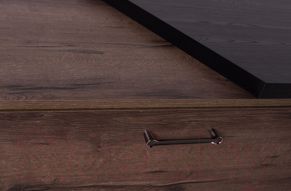 Изображение товара Тумба Anrex Jagger RTV 1S2NT (дуб монастырский/черный)