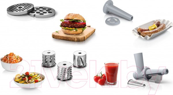 Изображение товара Мясорубка электрическая Bosch MFW2517W