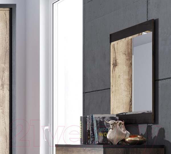 Изображение товара Зеркало Anrex Jagger (дуб монастырский)