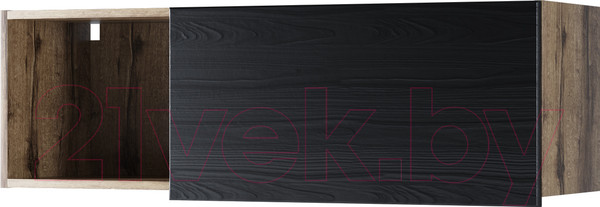 Изображение товара Полка Anrex Jagger 1DN (дуб монастырский/черный)