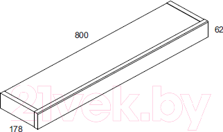 Изображение товара Полка Anrex Jagger (черный)
