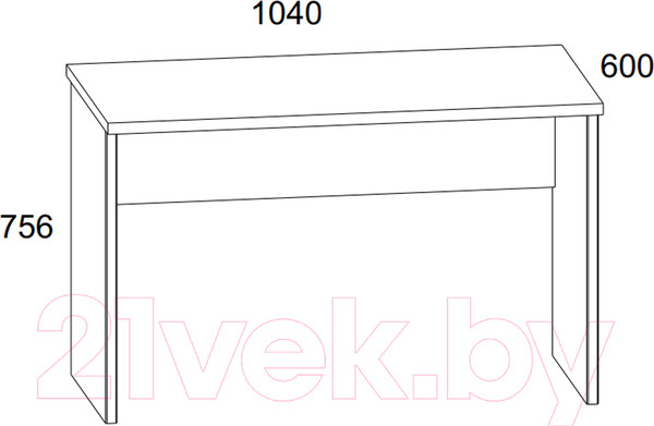 Изображение товара Письменный стол Anrex Diesel (дуб мадура)