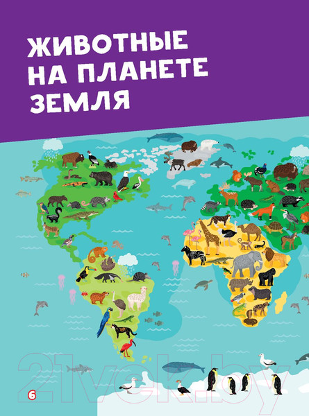 Изображение товара Энциклопедия АСТ Моя первая большая книга о животных (Вайткене Л., Ермакович Д.)