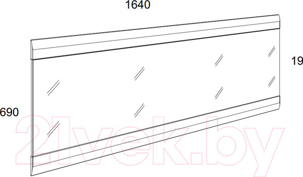 Изображение товара Зеркало Anrex Linate Typ 121 (белый)