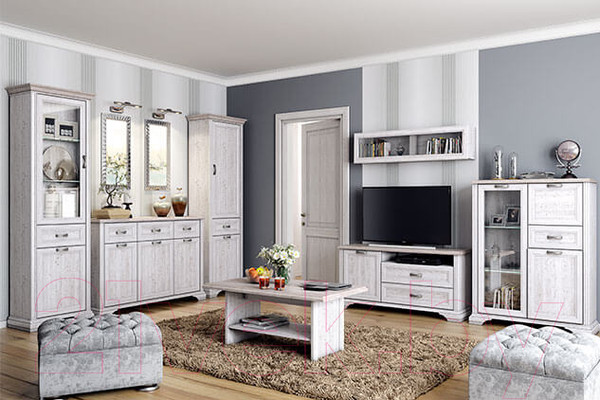 Изображение товара Тумба Anrex Monako 3D3S (сосна винтаж/дуб анкона)