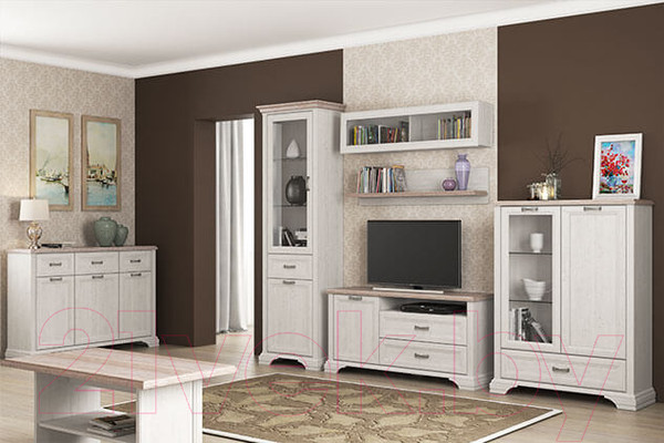 Изображение товара Тумба Anrex Monako RTV 1D2SN (сосна винтаж/дуб анкона)