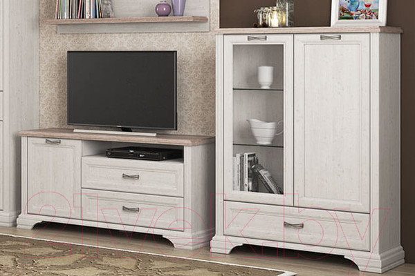 Изображение товара Тумба Anrex Monako RTV 1D2SN (сосна винтаж/дуб анкона)