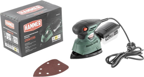 Изображение товара Дельтавидная шлифовальная машина Hammer Flex DSM135 (576782)