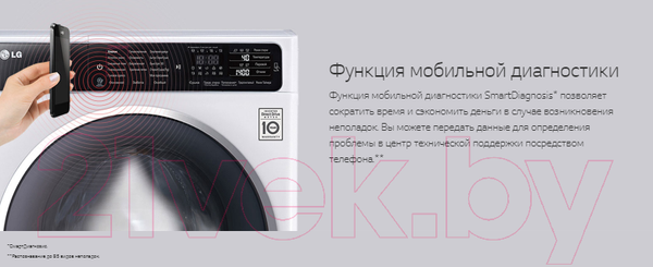 Изображение товара Стиральная машина LG Steam F4M5VS6S