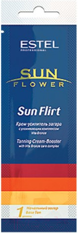 Изображение товара Крем для загара Estel Sunflower Sun Flirt Усилитель загара в солярии (15мл)