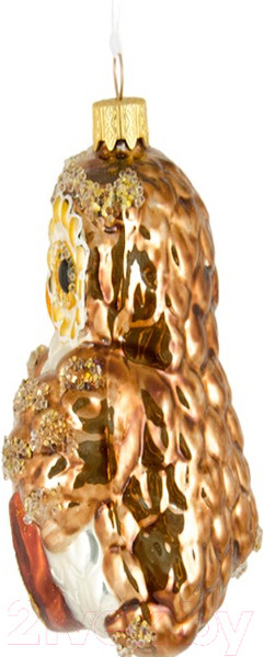 Изображение товара Елочная игрушка Грай Сова с виолончелью Ф-63