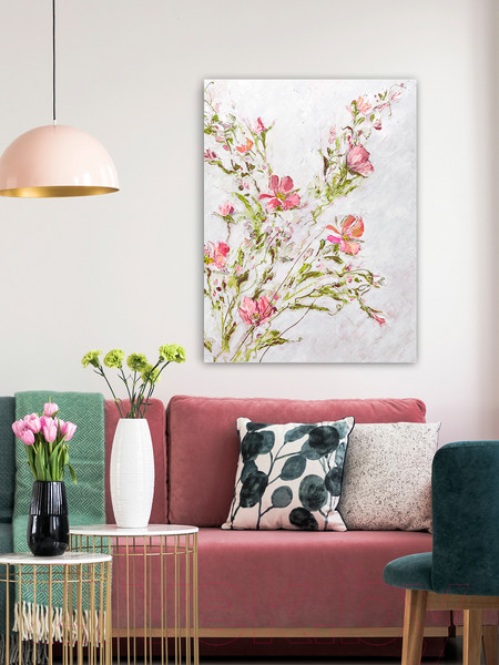 Изображение товара Картина Orlix Розовый плющ / CA-12519