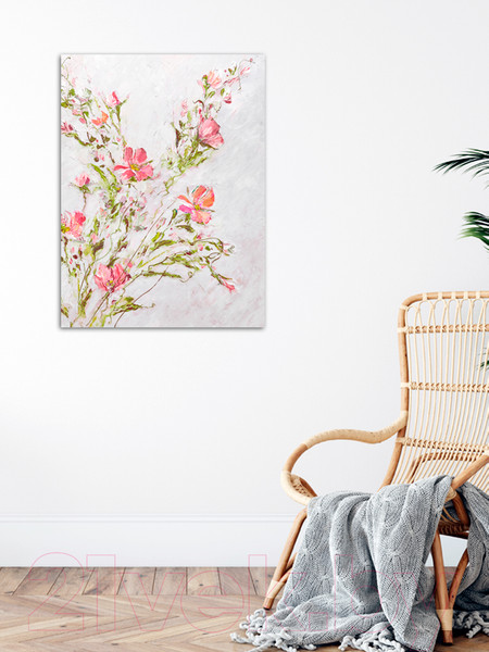 Изображение товара Картина Orlix Розовый плющ / CA-12519