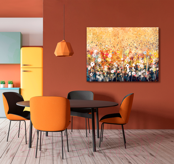 Изображение товара Картина Orlix Абстрактные луговые цветы / CA-12529