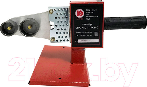 Изображение товара Паяльник для полипропиленовых труб Калибр Промо СВА-780Т (61900)