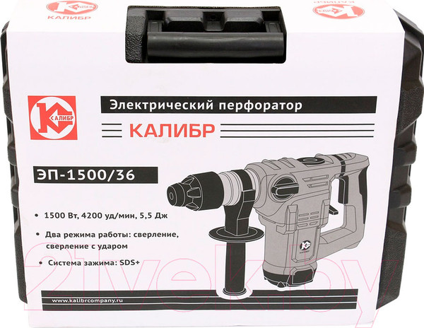 Изображение товара Перфоратор Калибр ЭП-1500/36 (25077)