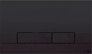 Изображение товара Кнопка для инсталляции Oli Narrow OLIpure 148303 (черный)