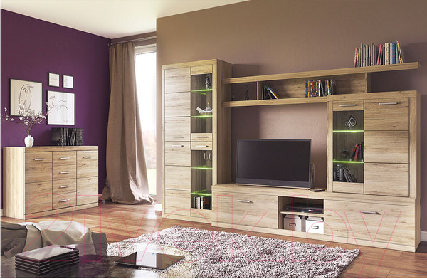 Изображение товара Стенка Anrex Oskar (дуб санремо)