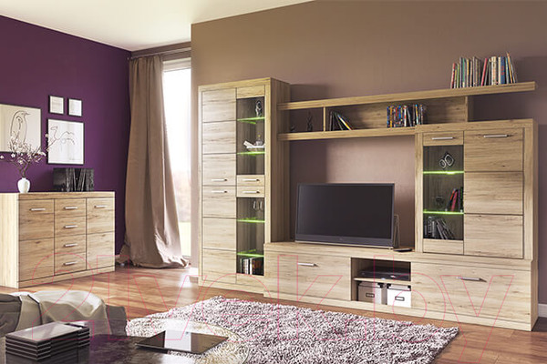 Изображение товара Тумба Anrex Oskar 1V1D (дуб санремо)