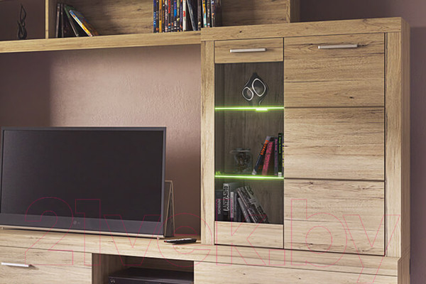 Изображение товара Тумба Anrex Oskar 1V1D (дуб санремо)