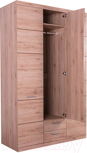 Изображение товара Шкаф Anrex Oskar 3D2S Z (дуб санремо)